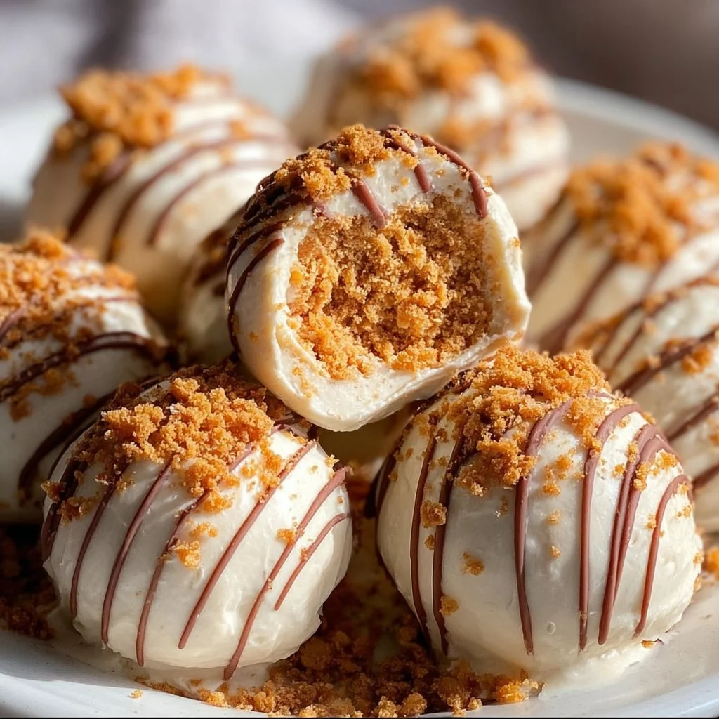 No Bake Pumpkin Cheesecake Balls